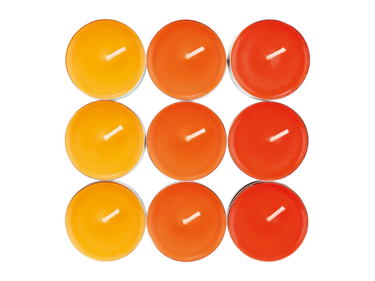 Livarno Home Orange Scented Tealights - 18 Pack