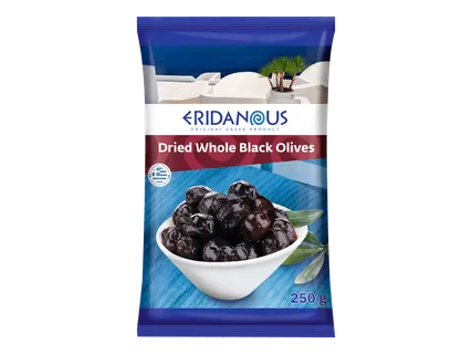 Didelės žalios arba juodos alyvuogės