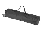 A black carrying bag for a camping chair.