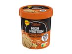 Κουτί παγωτού Gelatelli High Protein με γεύση βανίλια και αλατισμένη καραμέλα.