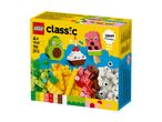 LEGO Classic byggesæt med frugt, dyr og andre sjove figurer.