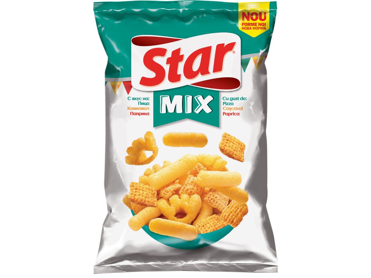 Пакет Star Mix снексове с различни вкусове.