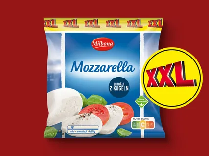 Milbona Mozzarella XXL