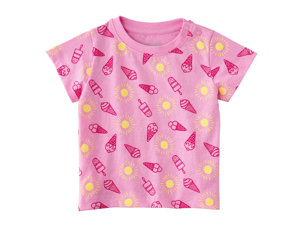 Pink & Striped Baby T-Shirt - 2 Pack