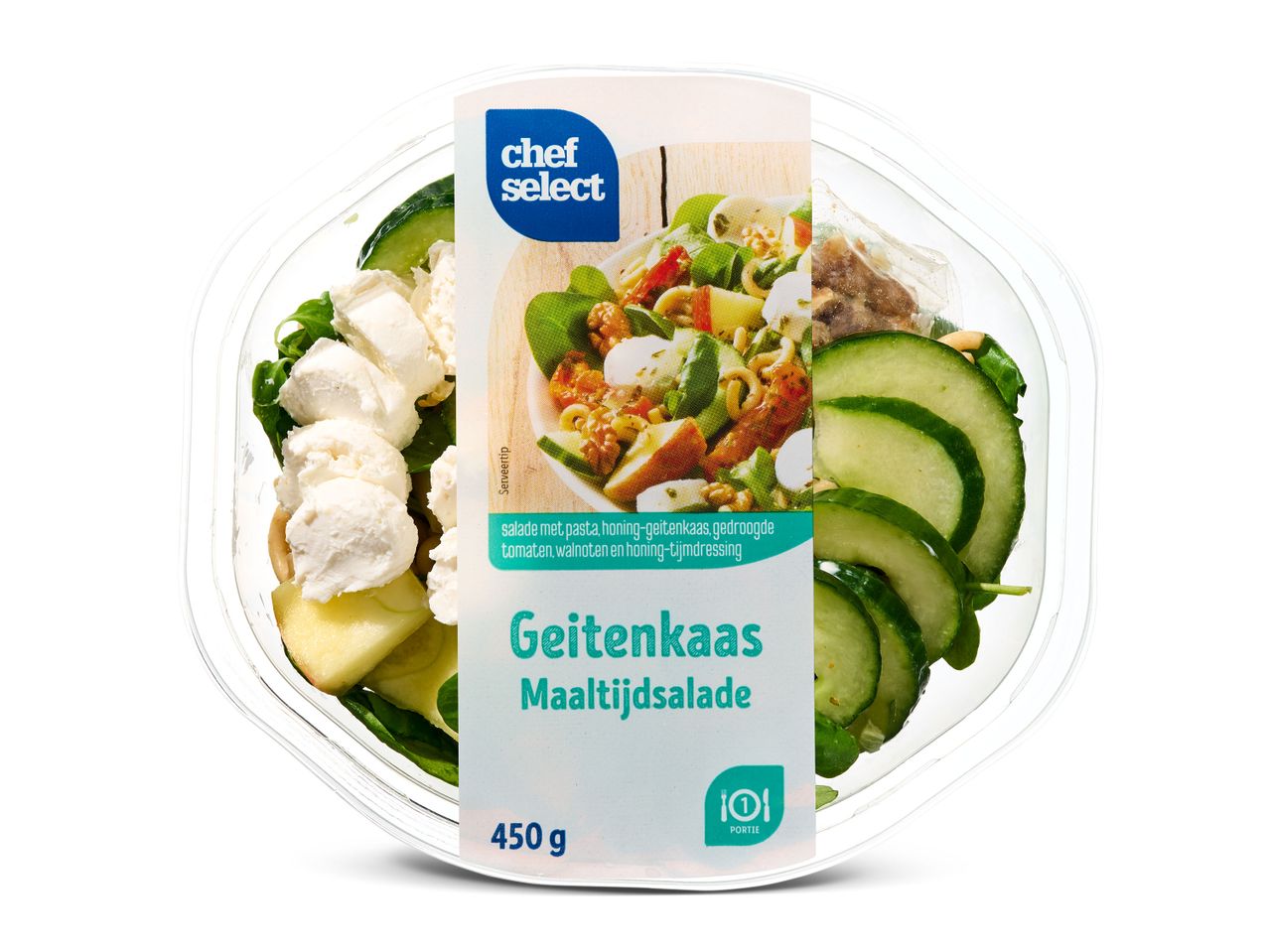 Ga naar volledige schermweergave: Maaltijdsalade geitenkaas - afbeelding 1