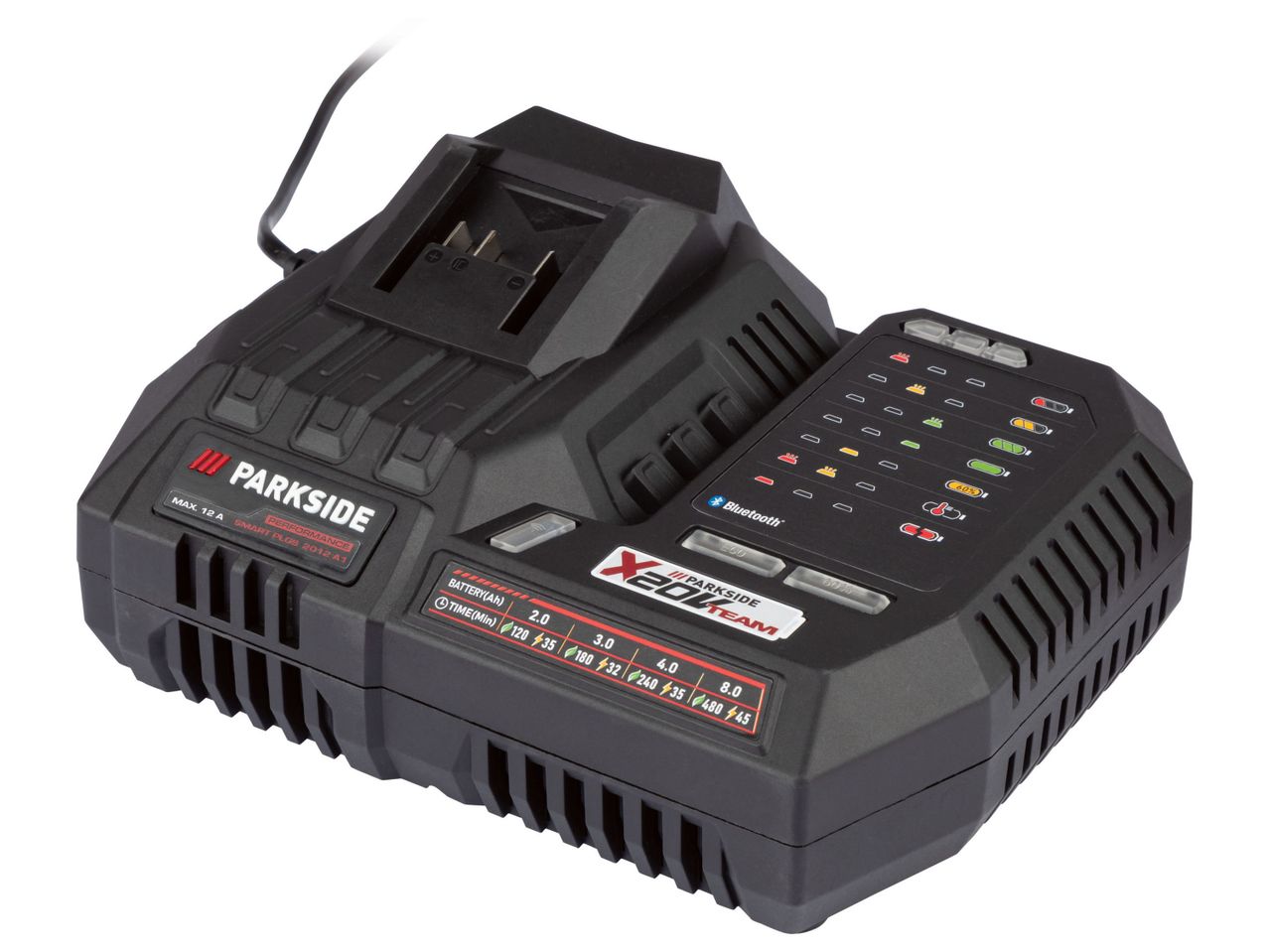 Ver empliada: Parkside® Carregador de bateria Smart 20V 12A Parkside - Imagem 1
