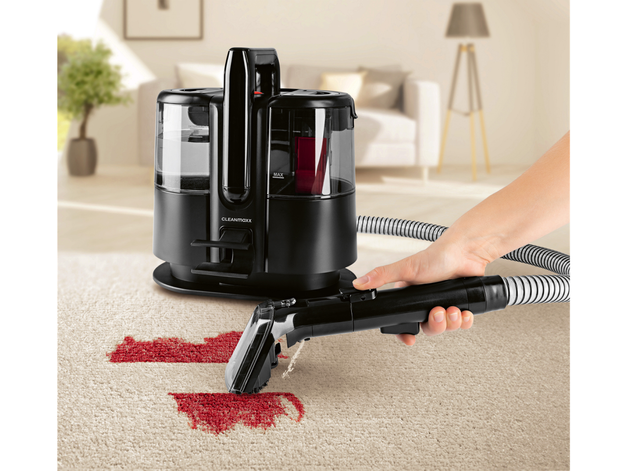 Polster- und Teppichreiniger