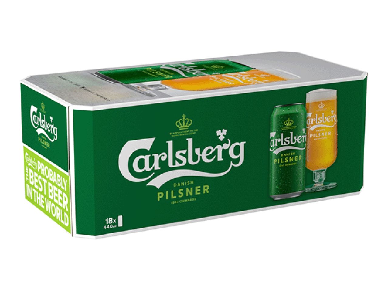Carlsberg Lager 3.4% 18x440ml