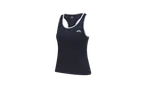 Crivit dames tanktop, donkerblauw met witte accenten.