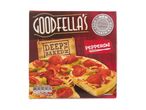 Goodfella's Deep Pan Pepperoni Pizza box with nutritional information.