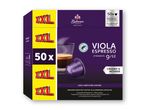 En pakke Bellarom Viola Espresso kaffekapsler, kompatible med Nespresso-maskiner.