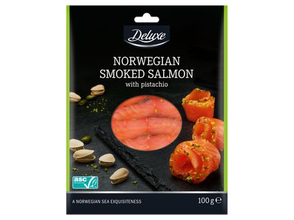 Norvég füstölt lazac