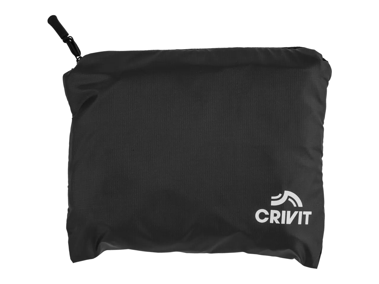 CRIVIT black lightweight bag or backpack with a drawstring closure