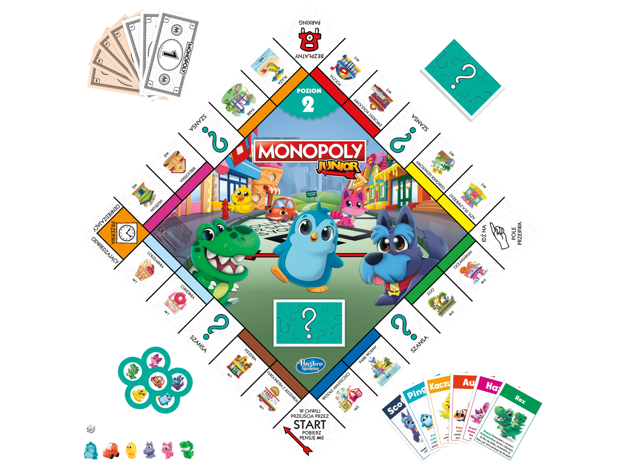 Hasbro Gra Monopoly Junior