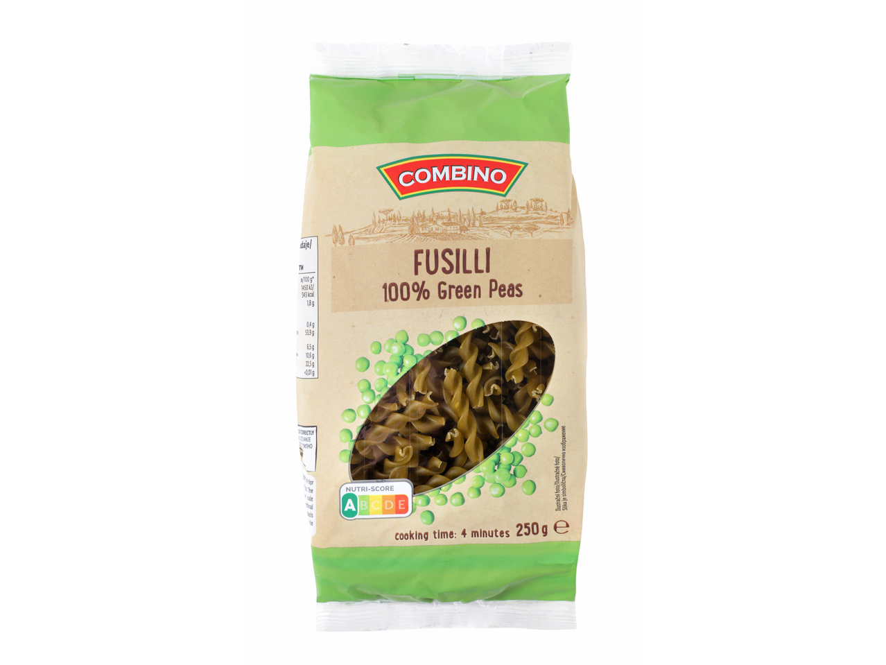 Combino fusili z grahom, 250 g.