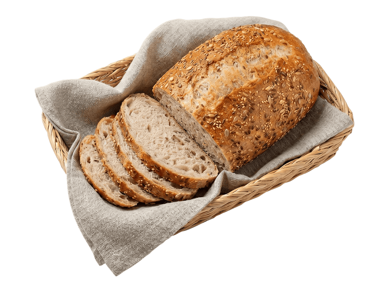 Siemenhapanjuurileipä