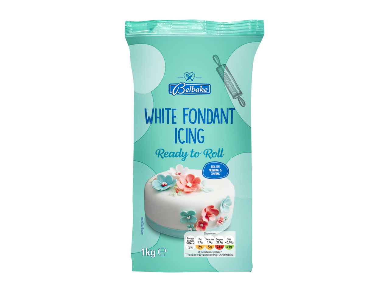 White Ready to Roll Fondant Icing