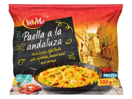 Andalúziai paella