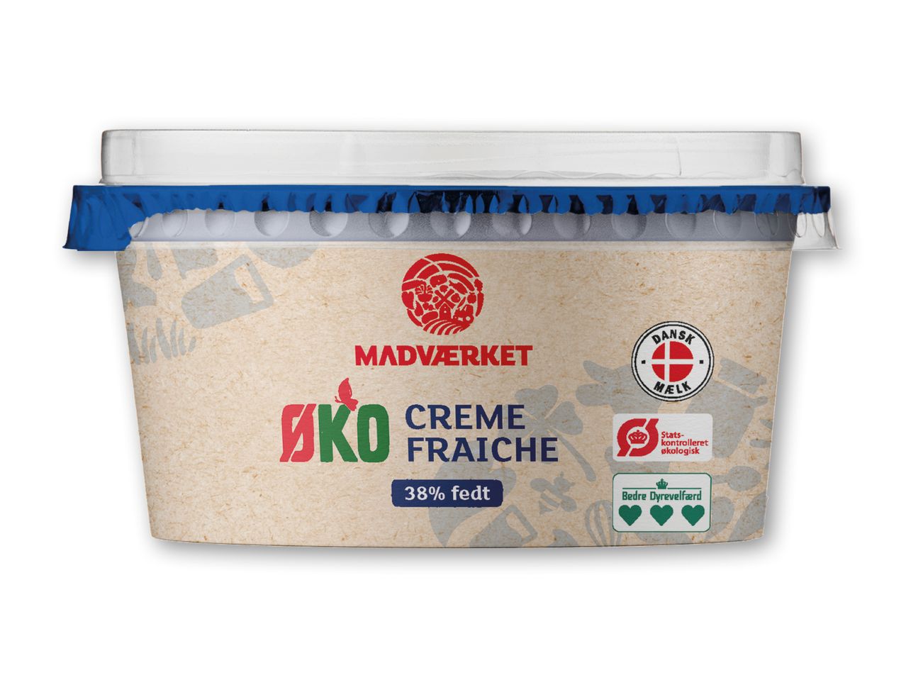 Madværket ØKO Creme Fraiche 38% fedt