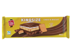 Barra de chocolate Kingsize Choco & Biscuit com biscoitos, 300g.
