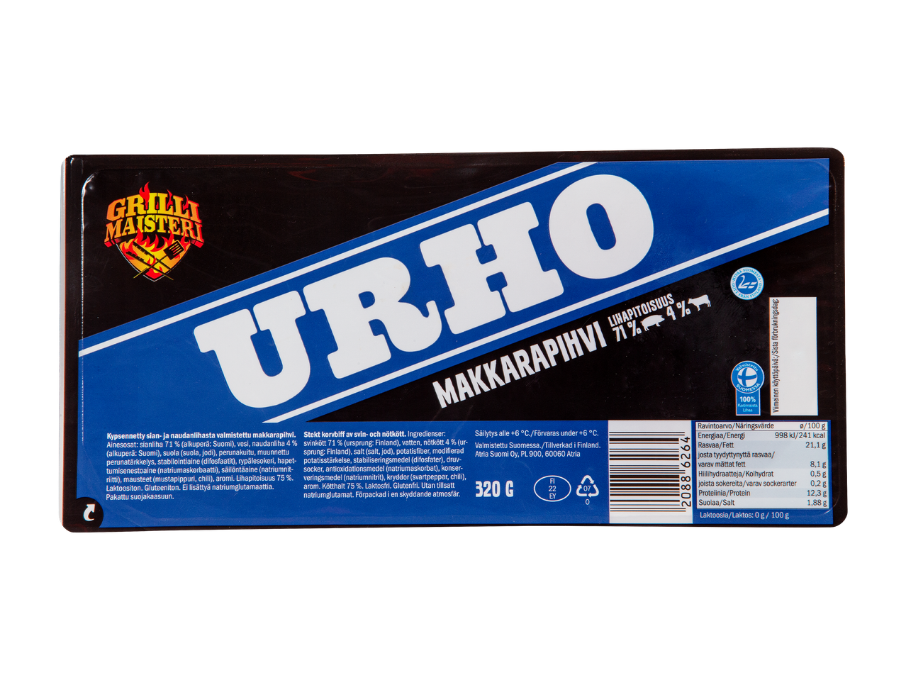 Urho-makkarapihvi