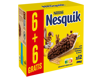 FITNESS, LION, NESQUIK Chocoladerepen