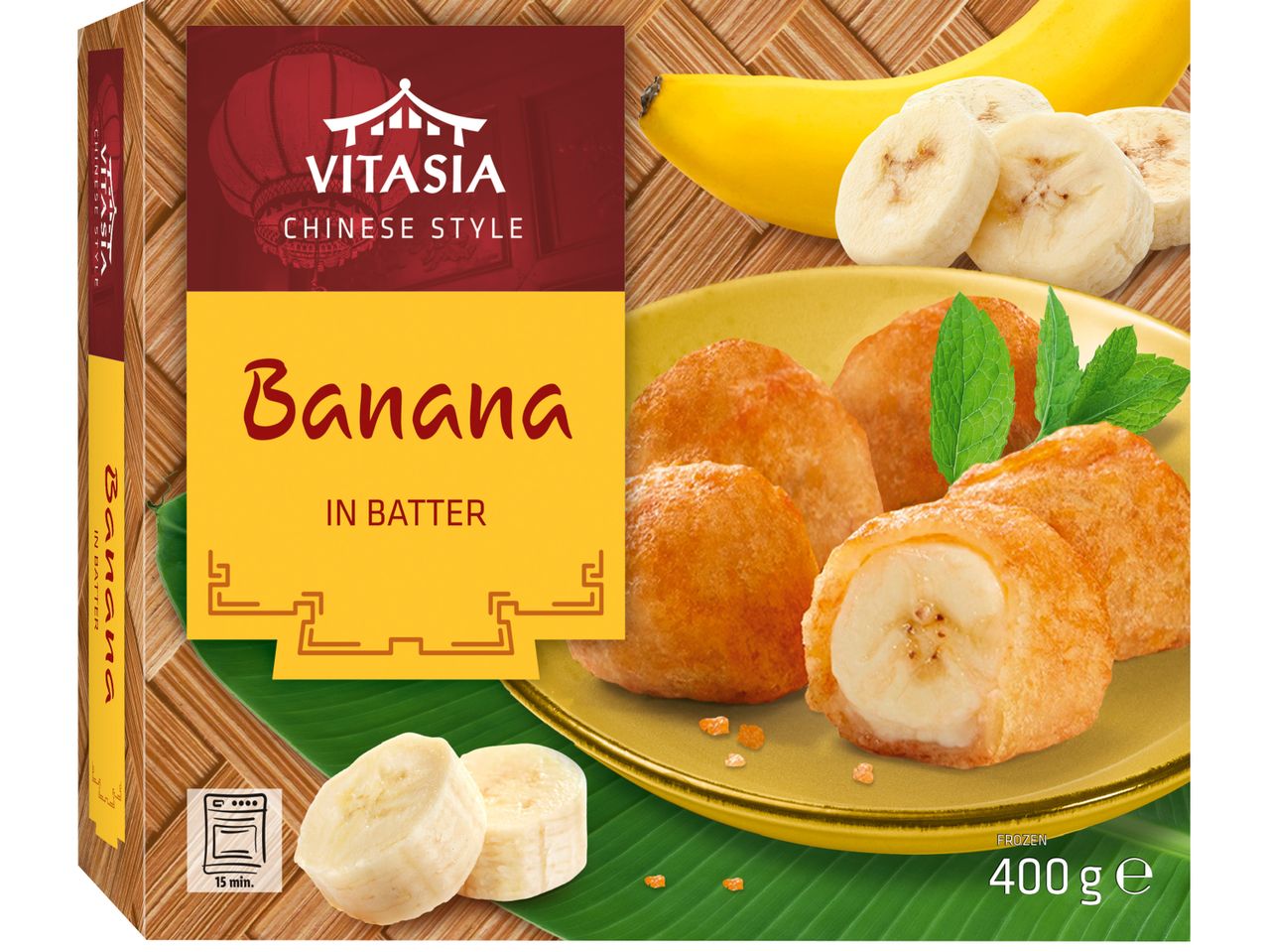 Замразен банан в тесто Vitasia Chinese Style, 400 г