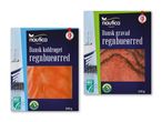 To pakker Nautica dansk røget og gravad regnbueørred (100g).