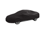 ULTIMATE SPEED® Full Car Cover, black, protecting a car from the elements.