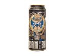 Lata de cerveja Steam Brew, estilo Imperial Stout.