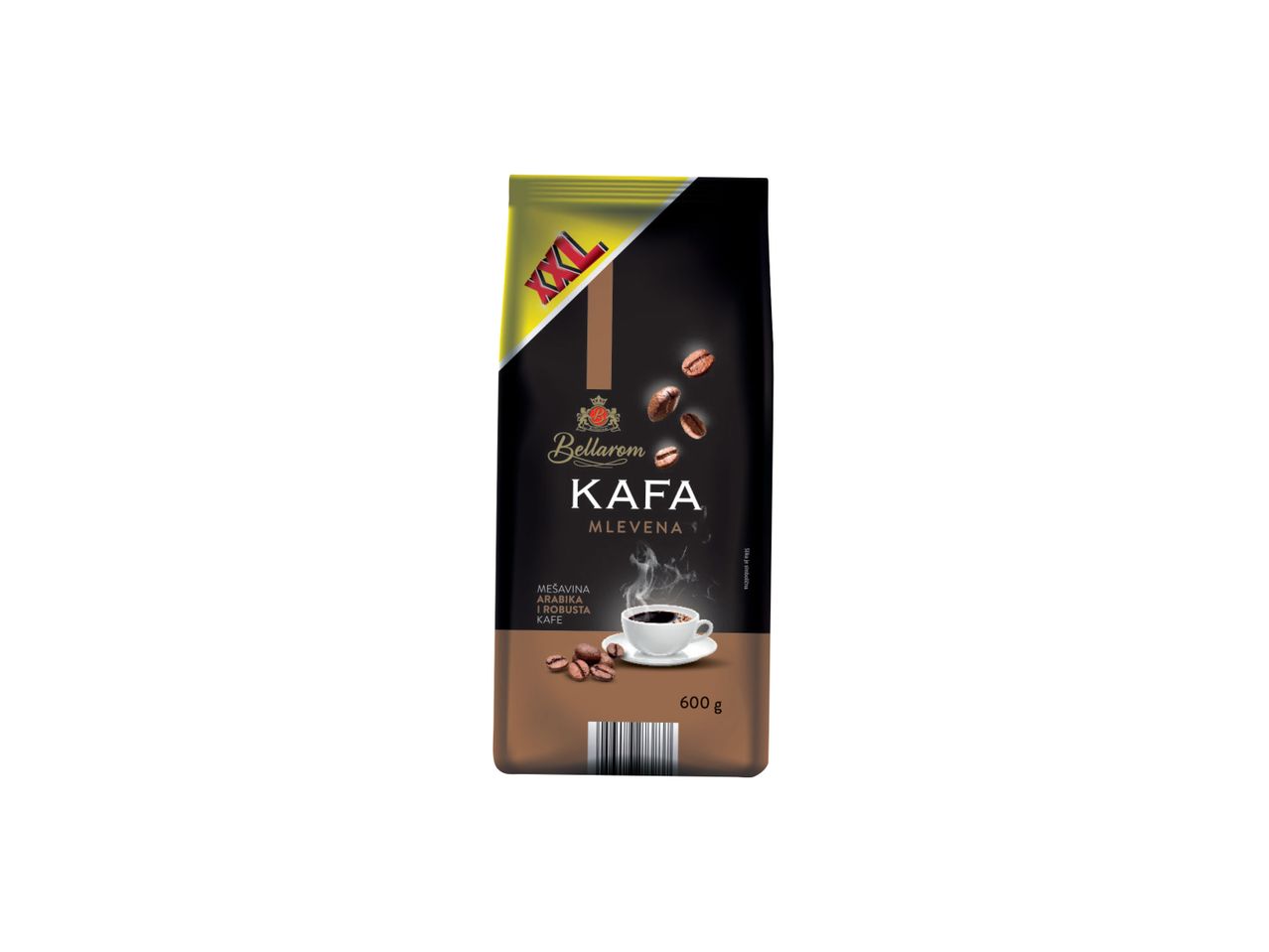 Bellarom mlevena kafa, mešavina arabike i robuste, 600g pakovanje