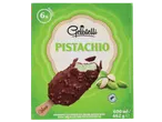 Gelatelli Gelado de Pistachio, embalagem de 6 unidades, 600ml/462g.