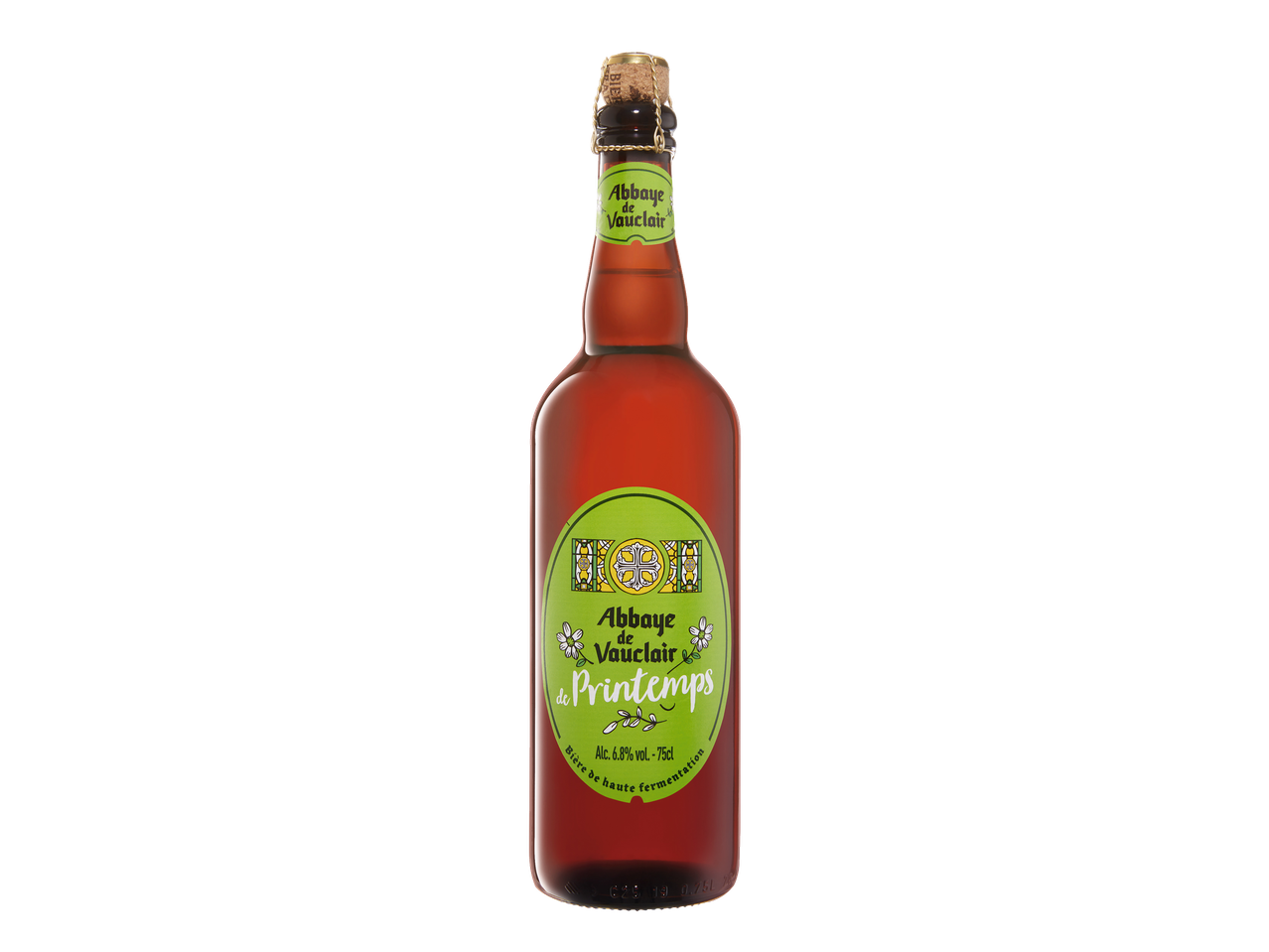 Abbaye de Vauclair Lentebier, 6,8% vol. in een fles van 75cl.