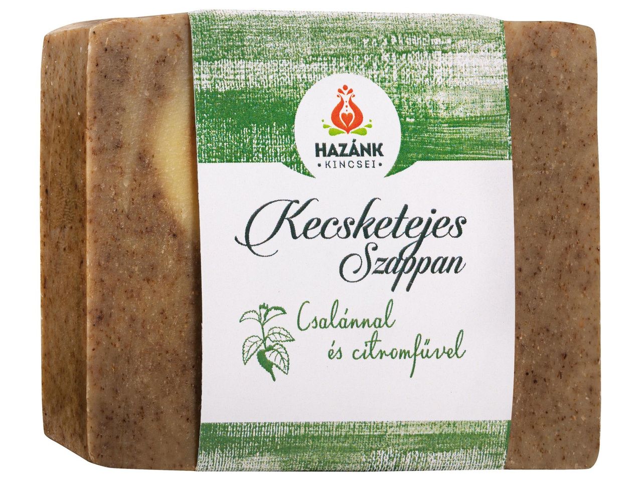 Hazánk Kincssei szappan zsályával és citromfüvel.