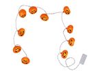 Halloween pumpkin string lights with battery pack