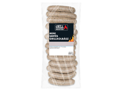 Mini sertés grillkolbász
