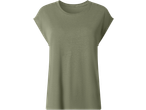 Vestido-blusa feminino Esmara em verde azeitona