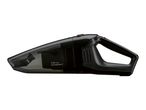 Black handheld vacuum cleaner with a transparent dustbin showing '7.4V Li-ion PERFORMANCE+' text.