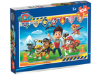 104 dalių dėlionė su animacinių filmų personažais ir tekstu „PAW PATROL“.