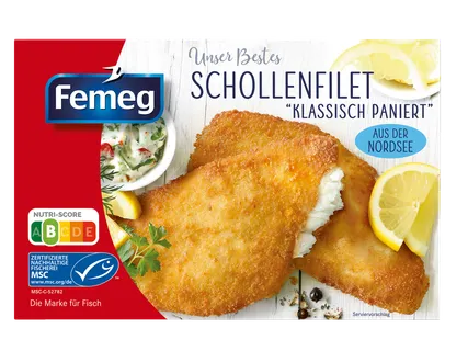 Femeg Schollenfilet aus der Nordsee