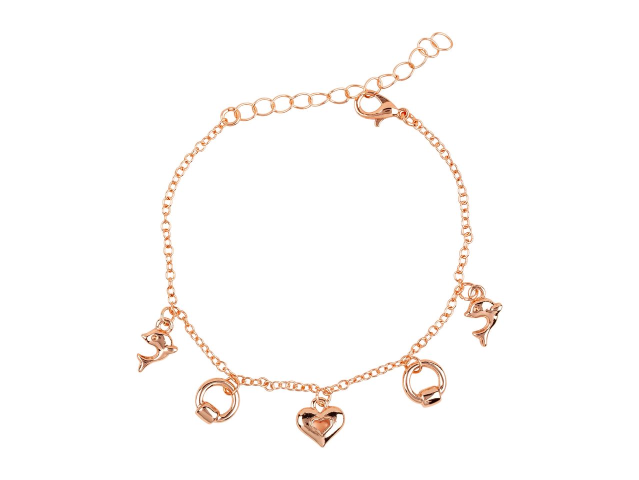 Go to full screen view: Auriol Watch with Pink PU Leather Strap & Jewellery Set - Image 4