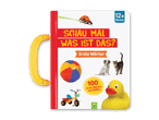 Bilderbuch 'Schau mal, was ist das?' mit 100 Bildern für Kinder ab 12 Monaten.