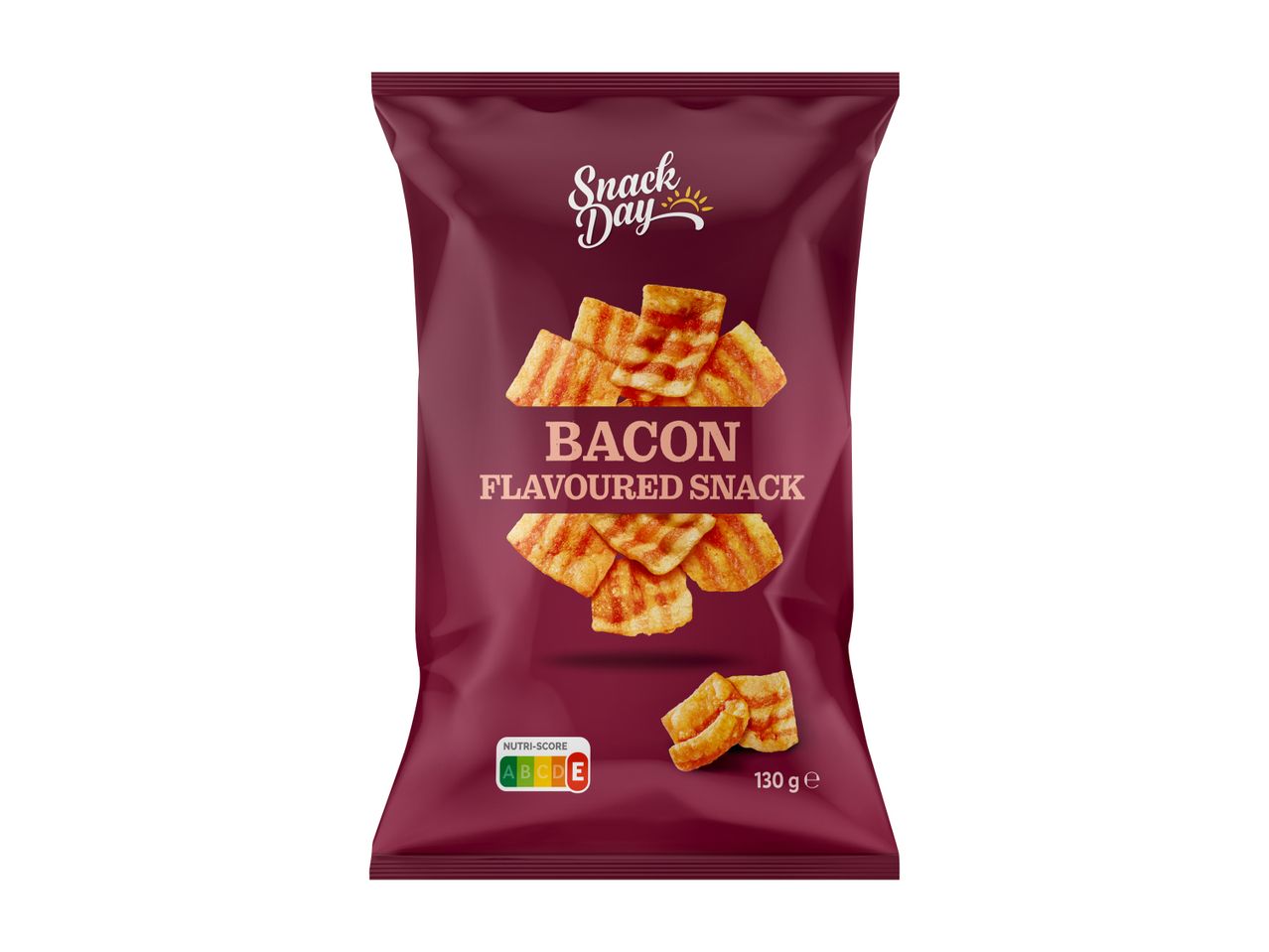 Snack Day: Prigrizek z okusom slanine, 130 g.