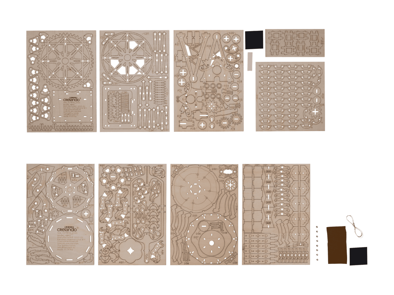 Puinen askartelusetti