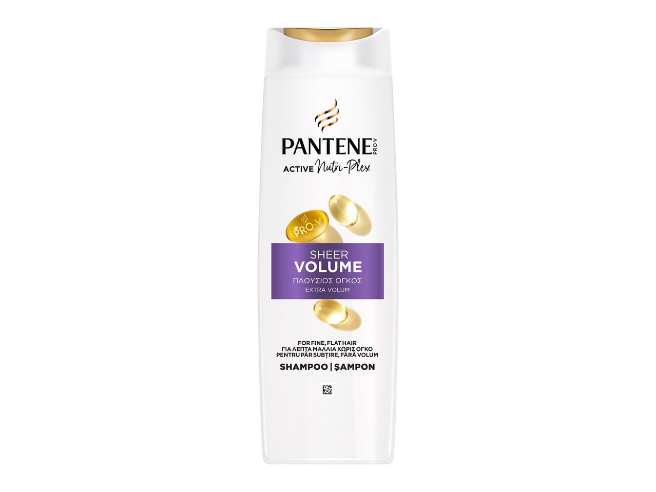 Σαμπουάν Pantene Pro-V Sheer Volume για λεπτά μαλλιά.