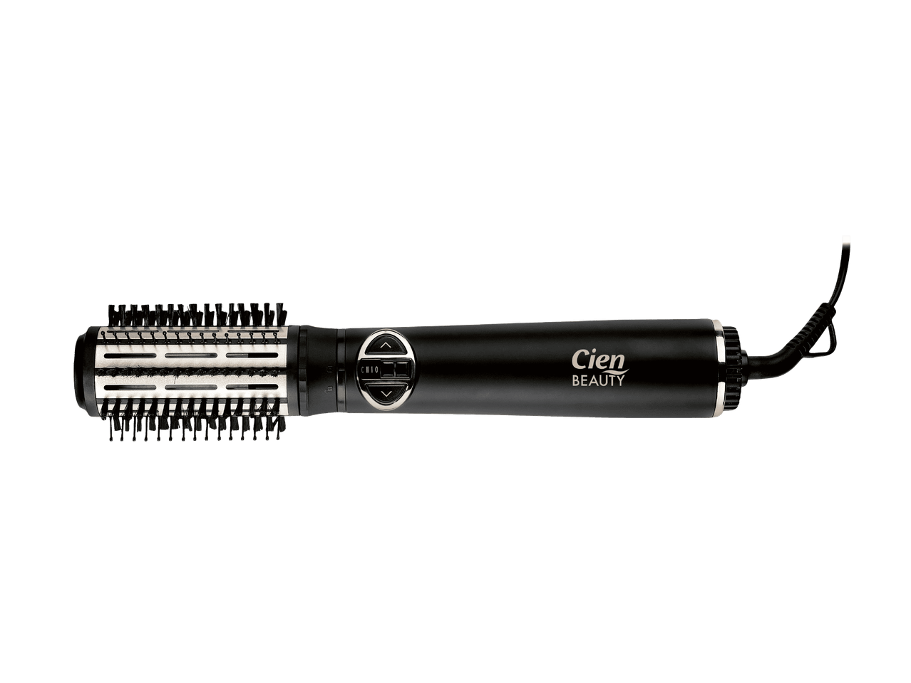 Brosse soufflante Cien Beauty sur fond noir.
