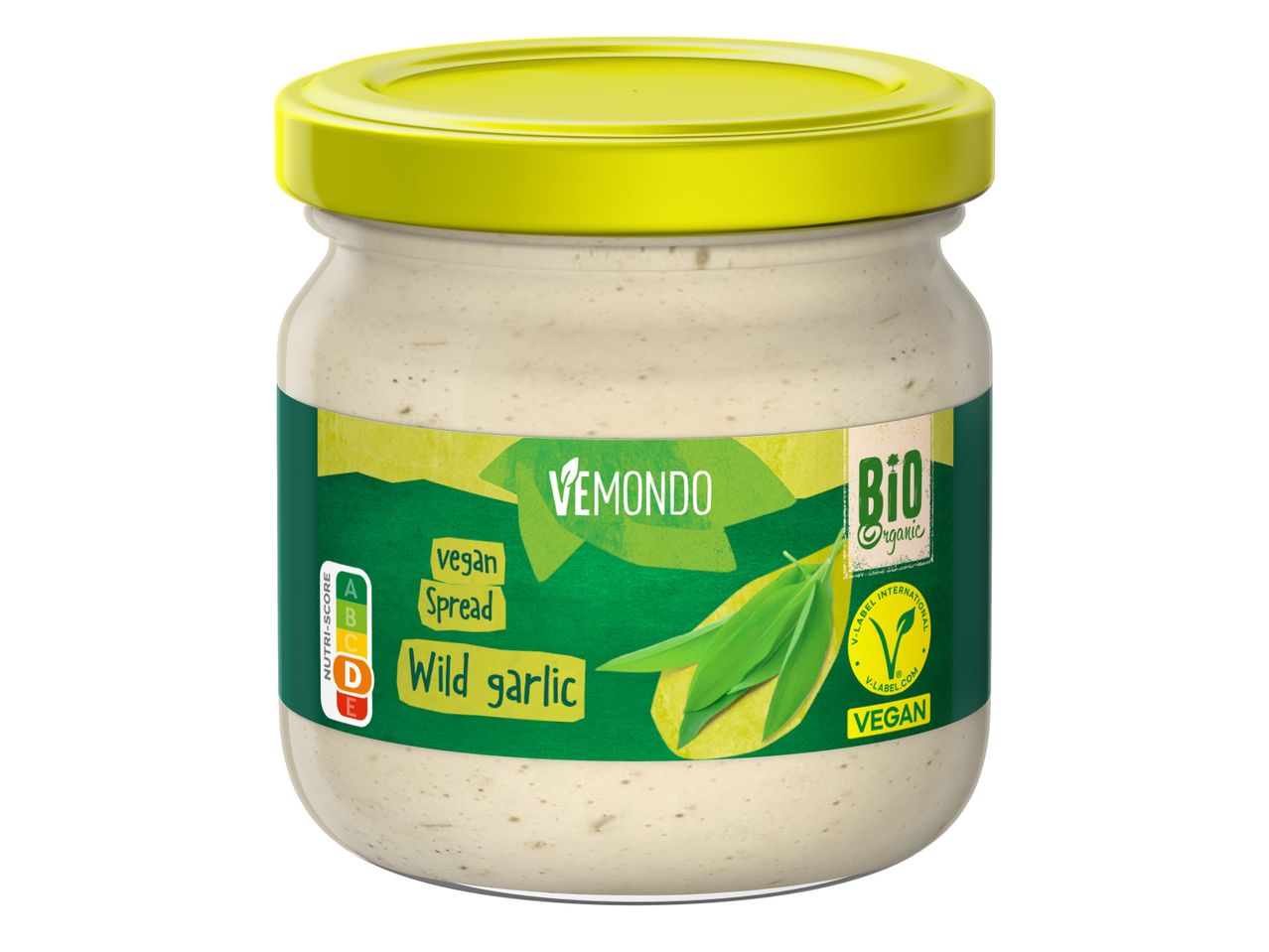 Стъклен буркан с веган майонеза от марката Alpino.