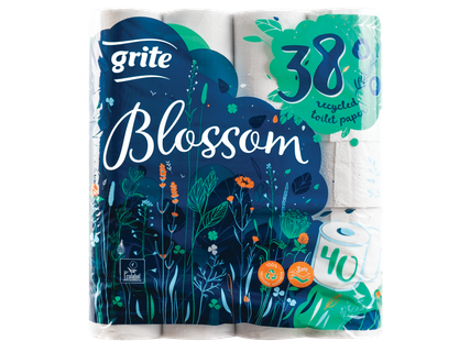 Tualetinis popierius BLOSSOM, 40 rit.