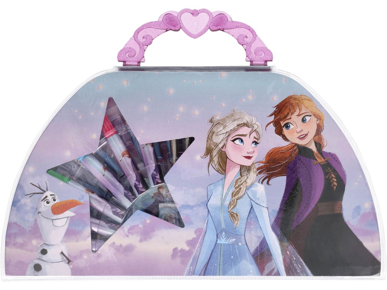 Valigetta da disegno Disney Frozen con Elsa, Anna e Olaf