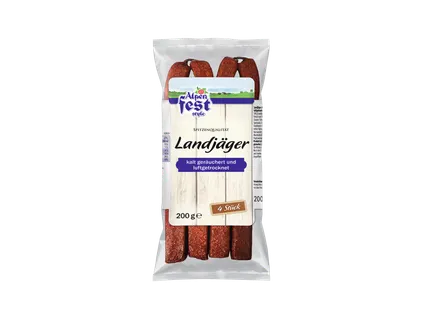 Alpenfest Landjäger